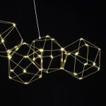 Фото 2 Люстра Lucciola 7A matt gold