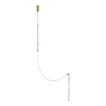 Фото 3 SL6132.301.20 Светильник настенно-потолочный ST-Luce Латунь/Белый LED 1*20W 3000K STRAP