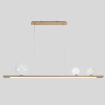 Фото 2 Светильник подвесной Crystal Lux AHORA SP1  L1200 BRASS