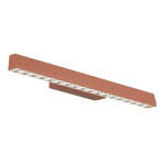 Фото SL1018.623.01 Светильник подвесной ST-Luce терракотовый/прозрачный LED 1*11W 4000K ЭВКЛИДИК