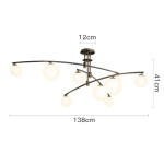 Фото 7 Потолочный светильник 8119P/9 black