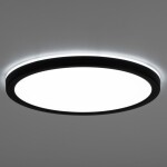 Фото 5 CL738241EL Бейсик Лайн Черный Св-к с пультом LED+RGB 30W