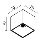 Фото 4 Потолочный светильник Technical C065CL-L12W3K