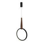 Фото SL6131.403.12 Светильник подвесной ST-Luce Черный/Черный, Терракотовый LED 1*12W 4000K SHAPE