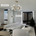 Фото 1 Люстра Crystal Lux LUXURY SP12 GOLD