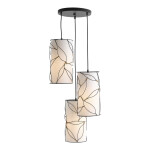 Фото 2 SL6228.403.03 Светильник подвесной ST-Luce Черный/Бежевый E27 3*60W ROOT
