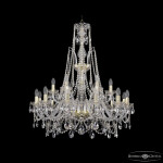 Фото 3 Люстра хрустальная 1411/12+6/300/XL-96 G