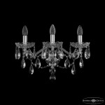 Фото 2 Бра хрустальные 1415B/3/200/XL Ni Bohemia Ivele Crystal
