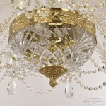 Фото 3 Люстра хрустальная 1451/8/160/250 G Bohemia Ivele Crystal