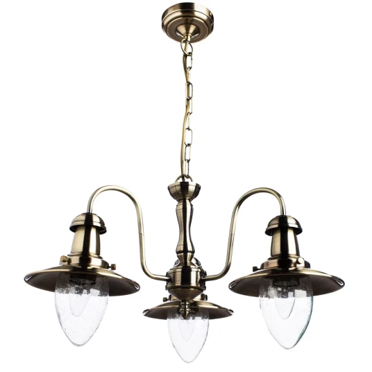Фото Подвесная люстра Arte Lamp FISHERMAN A5518LM-3AB