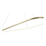 Фото 1 ST610.243.52 Светильник подвесной ST-Luce Золотистый/Белый LED 1*47W 4000K Подвесные светильники