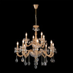 Фото 3 Люстра Crystal Lux ELIZABETH SP8+4 BRASS