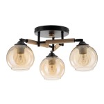 Фото 1 CL133131 TIKA Черная Люстра