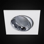 Фото 3 CLD001KNW1 Альфа Бел+Хром Св-к Встр. LED 7W*3500K