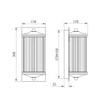 Фото 3 Настенный светильник Glorious 1 brass