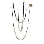 Фото 1 Подвесной светильник MD24083001-3A black/gold