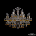 Фото 1 Люстра хрустальная 1410/8+4/195 Pa V1003 Bohemia Ivele Crystal