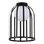 Фото 3 SL6129.402.01 Светильник потолочный ST-Luce Черный/Белый E27 1*60W НОРДИК