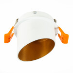 Фото 3 ST214.508.01 Св-к встр. Белый GU10 1*50W  IP20 L68xW68xH68 220V Без ламп Встраиваемые светильники