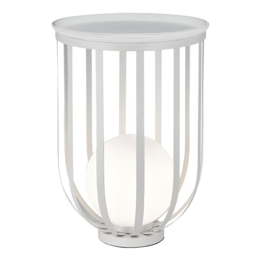 Фото utsenka-SL6129.504.01 Светильник настольный ST-Luce Белый/Белый E27 1*60W НОРДИК