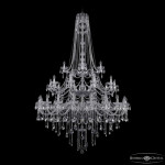 Фото 3 Люстра хрустальная 1415/20+10+5/530/h-231/3d Ni