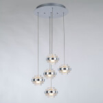 Фото 2 Подвесной светильник MD22030002-5A chrome/clear