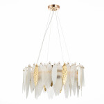 Фото 2 SL1224.203.08 Люстра подвесная ST-Luce Золотистый/Прозрачный, Белый E14 8*60W ЛАСТРА