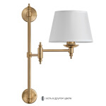 Фото 6 Бра Crystal Lux POESIA AP1 BRASS