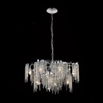 Фото 2 CL325121 Рита Хром+Прозр. Св-к Люстра