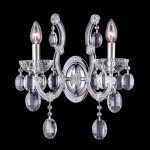 Фото 2 Бра Crystal Lux HOLLYWOOD AP2 CHROME