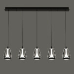 Фото 1 Подвесной светильник MD24001011-5B black/smoky