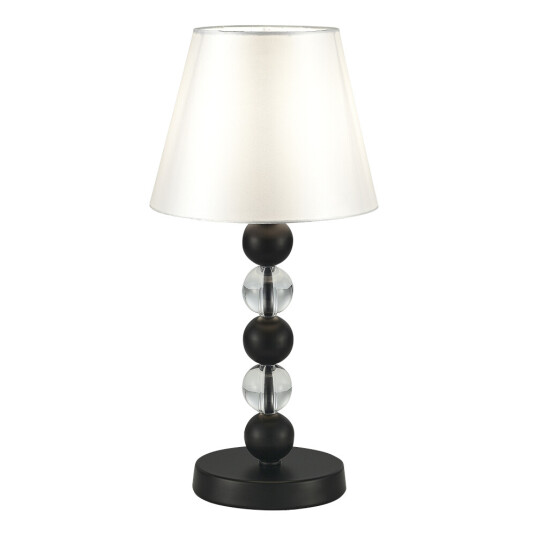 Фото SL2003.404.01 Прикроватная лампа ST-Luce черный/белый E27 1*40W АВРОРА