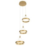 Фото 7 CL719032 Дуэт Золото Люстра