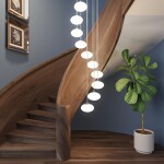 Фото 3 CL226A091 ATMAN Смарт Хром.Мат. Люстра Подвесная