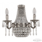 Фото 5 Бра хрустальные 2201H201B/2/35IV Ni Bohemia Ivele Crystal