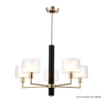 Фото 2 Люстры Crystal Lux MAESTRO SP-PL5 GOLD