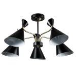 Фото Потолочная люстра Arte Lamp WELLINGTON A2711PL-5BK