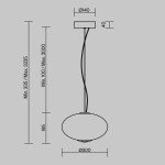 Фото 2 Подвесной светильник Maytoni MOD397PL-L12CH3K