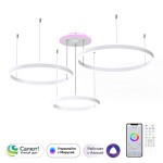 Фото 4 CL719A700 Дуэт Смарт Белый Св-к Люстра