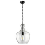 Фото 3 Светильник подвесной Crystal Lux CONSTANCIA SP1 BROWN