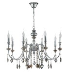 Фото 1 Люстра Crystal Lux MERCEDES SP8 CHROME/SMOKE