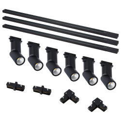 Фото ST2650.430.06 Комплект трек,черный,6 св-ков,3 шинопр-да,кон-ры,ST650.436.10,ST001.419.00,ST002.419.0 BASE