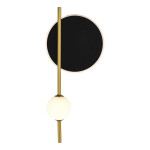 Фото 4 SL6507.431.02 Светильник настенный ST-Luce Шампань, Черный/Белый LED 1+1*9+4W 4000K DALI