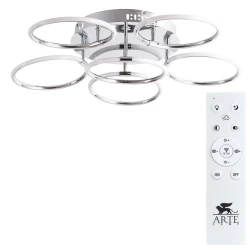 Фото Потолочная люстра Arte Lamp PRESTO A2516PL-6CC