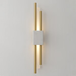 Фото 4 Бра Crystal Lux CARTA AP6W LED WHITE/BRASS
