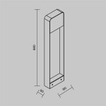 Фото 3 Ландшафтный светильник Outdoor O481FL-L7B3K
