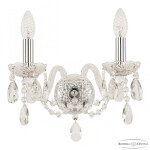 Фото 2 Бра хрустальные 116B/2/141 Ni Bohemia Ivele Crystal