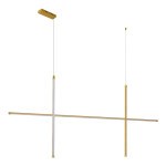 Фото 3 SL6207.203.50 Светильник подвесной ST-Luce Матовое золото LED 1*50W 3000K РЕТИКО