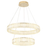 Фото 2 Люстра Crystal Lux MUSIKA SP100W LED GOLD