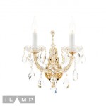 Фото 2 Светильник настенный iLamp Diamond W6071-2 CG+CL